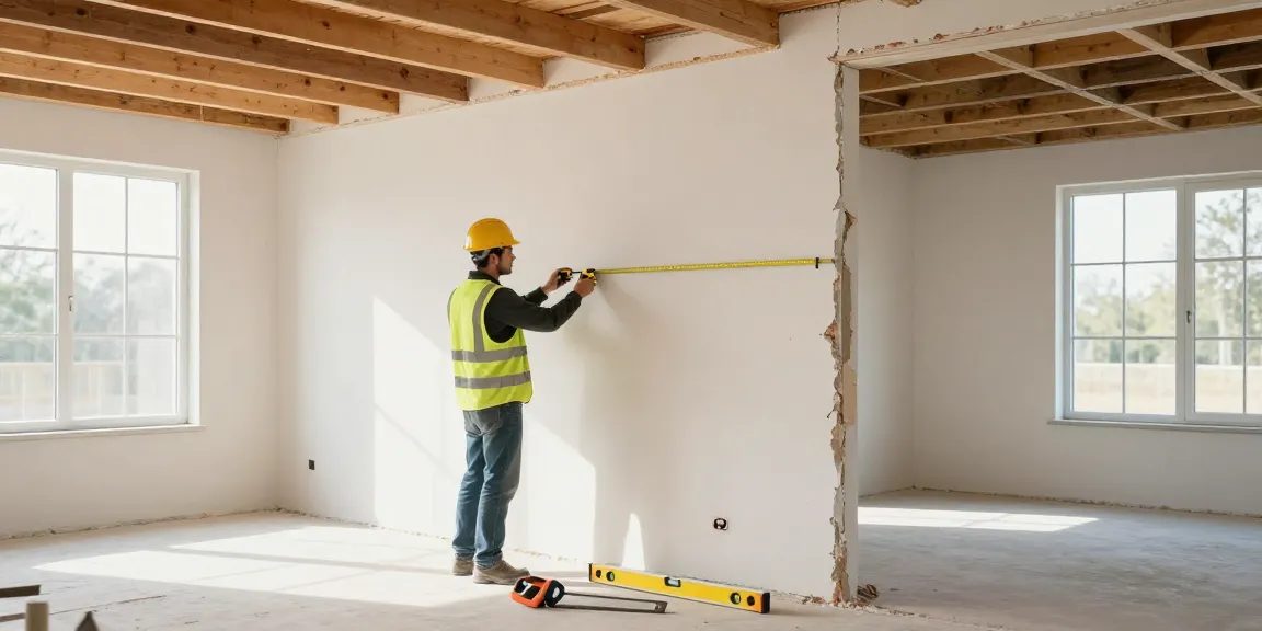 Professioneel team van MJ Renovatie Nederland verwijdert een draagmuur in een moderne woning.