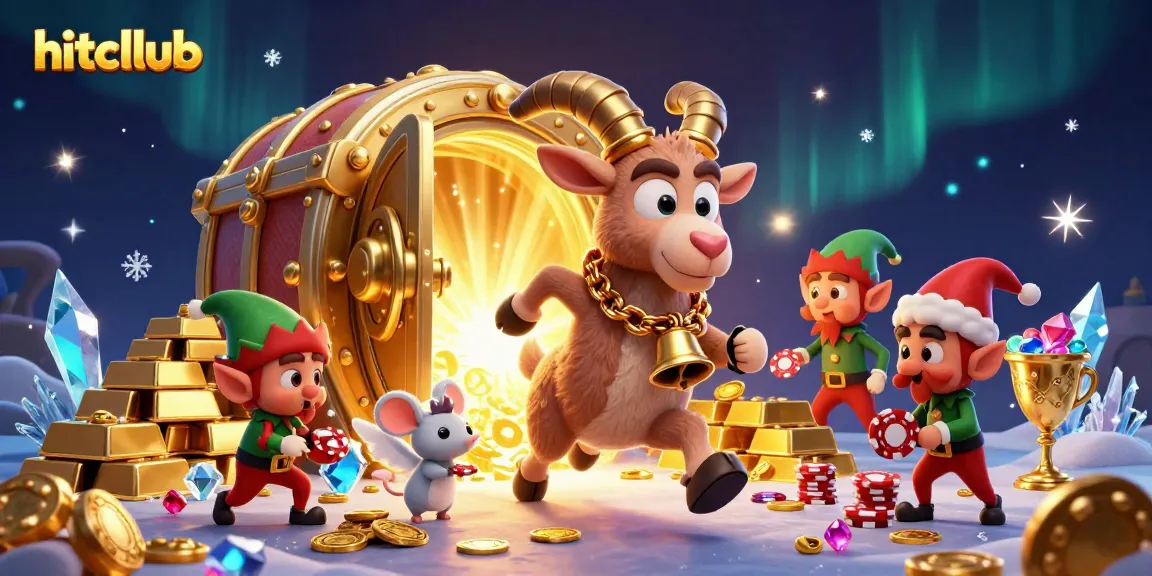 Win big at hitcllub’s holiday-horror casino with festive characters and dazzling treasures.